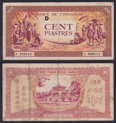Banconota indocina francese - indocina,