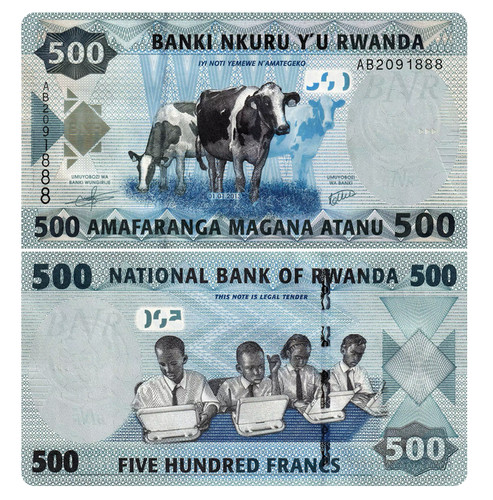 Banconota 500 franchi unc - banconota,