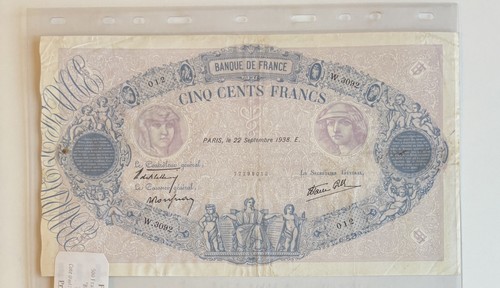 Francia banconota 500 - banconota,