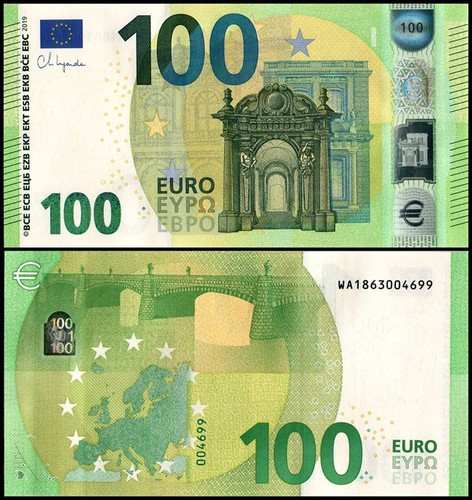 Euro banconota 100 - -,