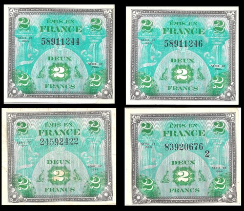 Francia 1944 2 franchi - francia,