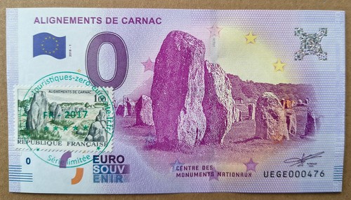 Euro souvenir francia uege - 0,