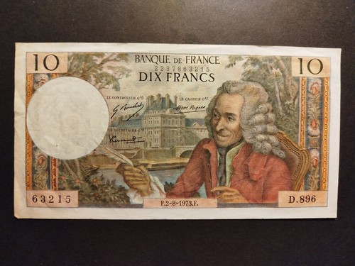 Banconota 10 franchi - da,