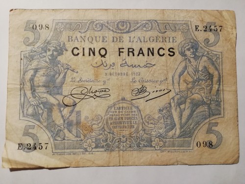Banconota cinq - banconota,