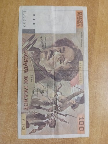 Banconota 100 franchi - 100,