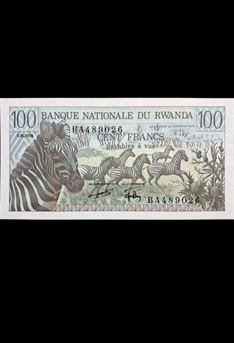 Rawanda 100 franchi 1978 gemma - rawanda,
