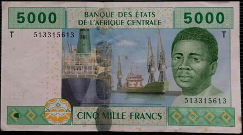 Banconota 5000 francia stati - banconota,