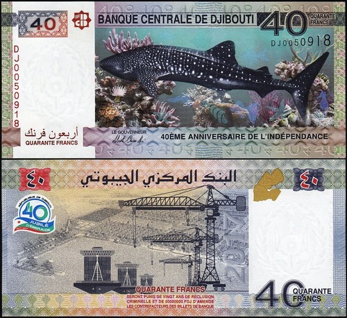 Banconota gibuti franchi - gibuti,