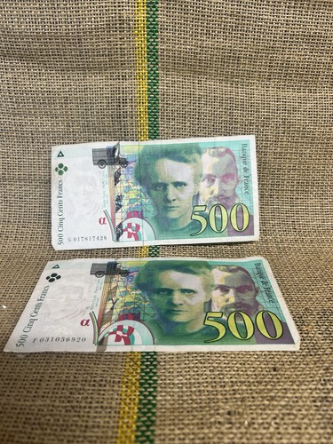 Coppia banconote 500 - di,