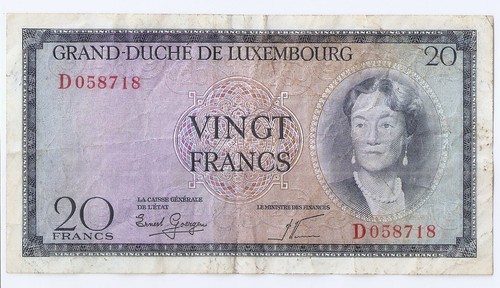 Lussemburgo franchi nd - lussemburgo,