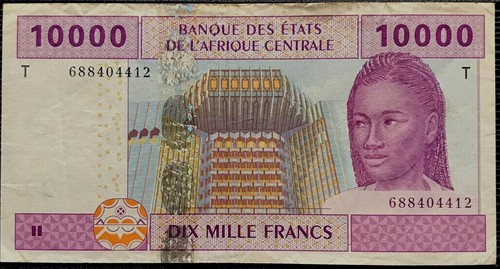 Banconota stati centrafrica - stati,