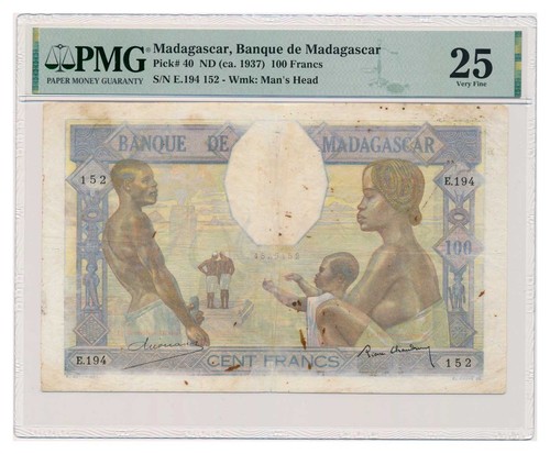 Madagascar banconota 100 - madagascar,