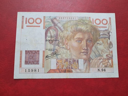 Banconota francese 100 - da,