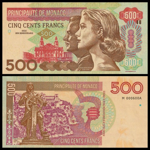Monaco 500 franchi - monaco,