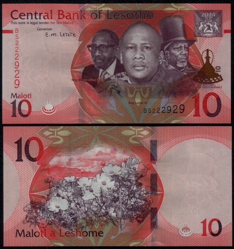 Lesotho maloti 2024 - maloti,