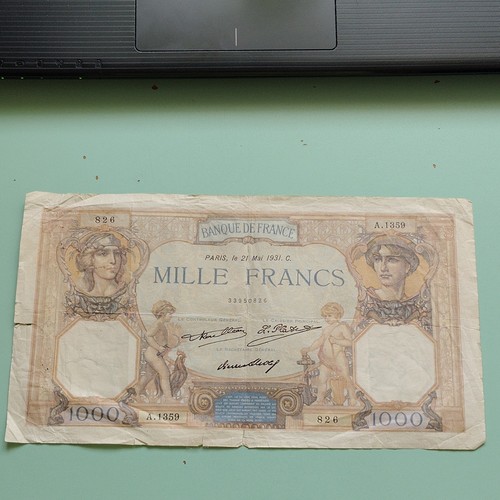 Banconote vecchie francesi - vecchie,