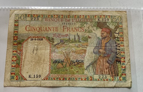 Banconota franchi 1939 - franchi,