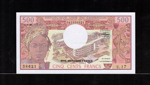 Camerun 500 franchi - camerun,