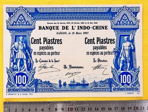 Indochine 100 piastre - indochine,
