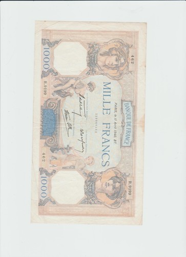 Banconote franchi francesi - franchi,