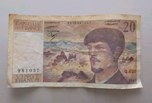 Banconota franchi - da,